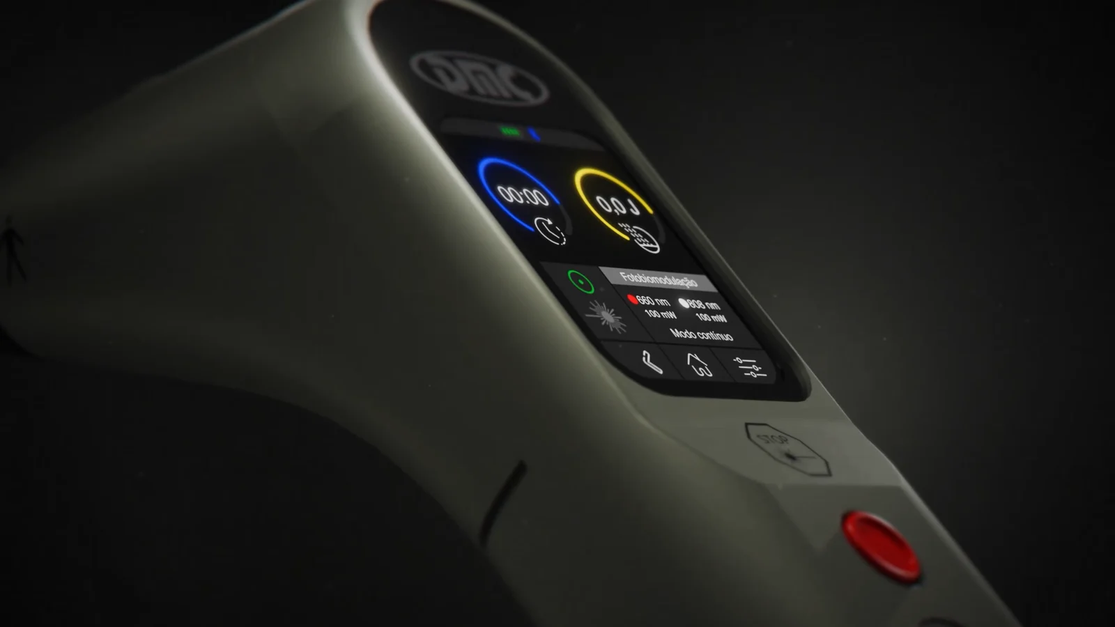 Laser e tecnologia — visual oficial do evento